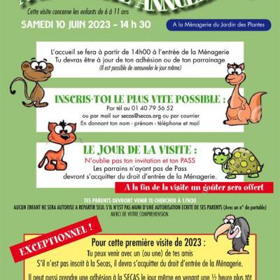 Affiche visite enfants 1