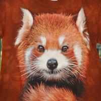 T-shirt Panda roux 2