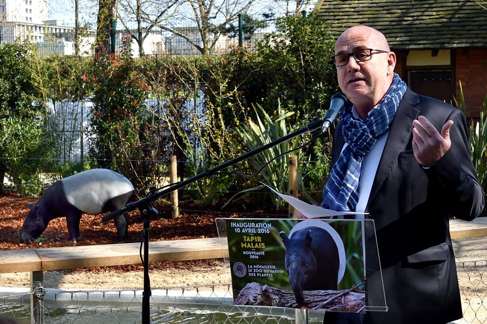 Michel saint jalmes directeur de la menagerie